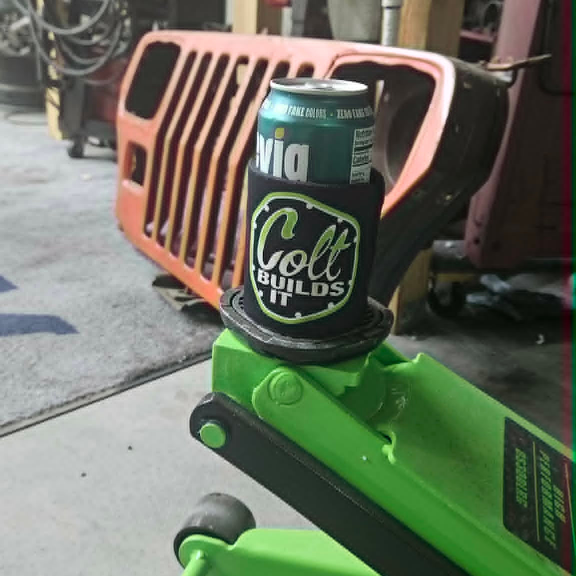 Colt Builds It "I Do My Own Stunts" Slap Koozie