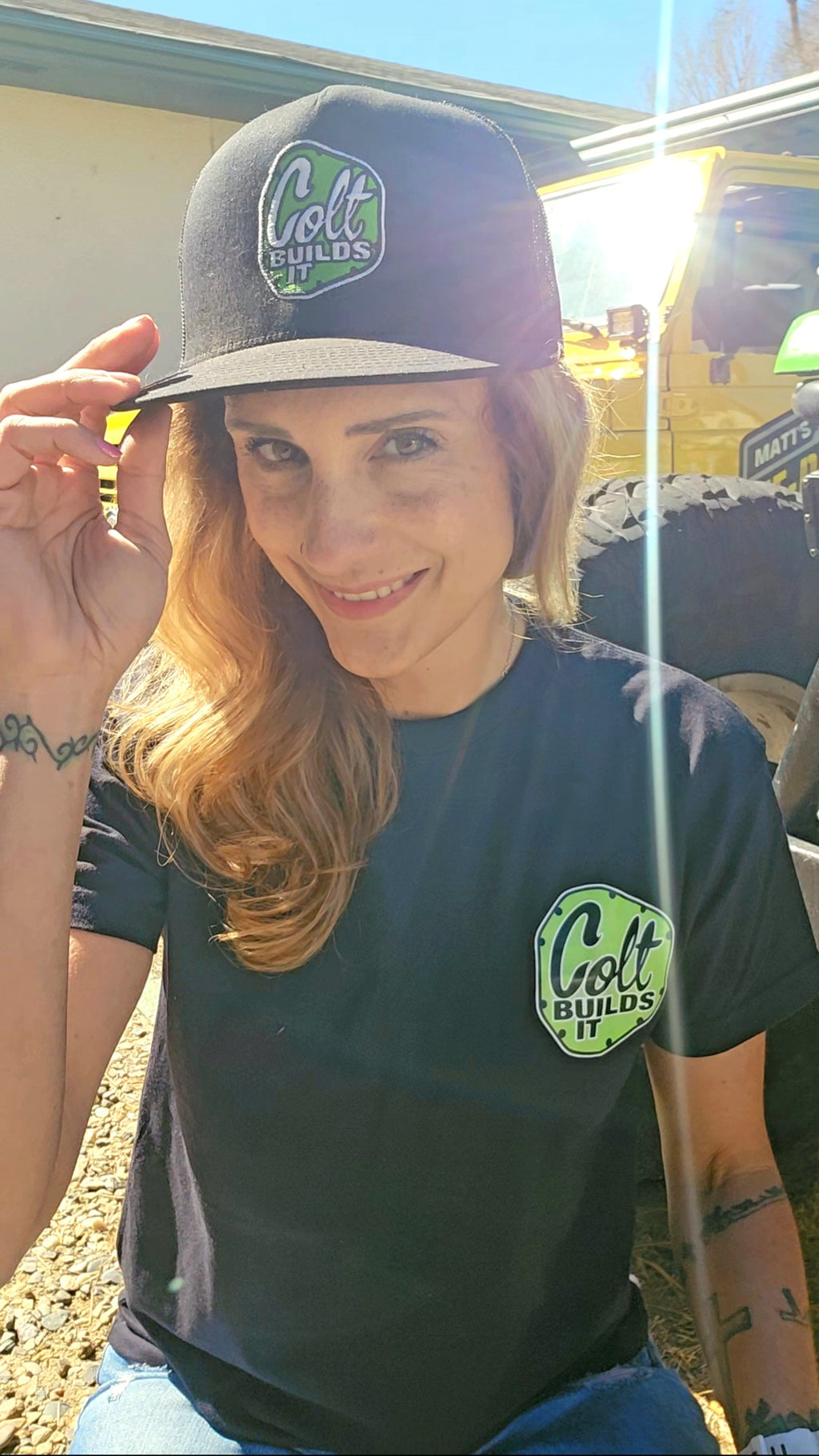 Colt Builds It Original Logo Hat – Embroidered Snapback