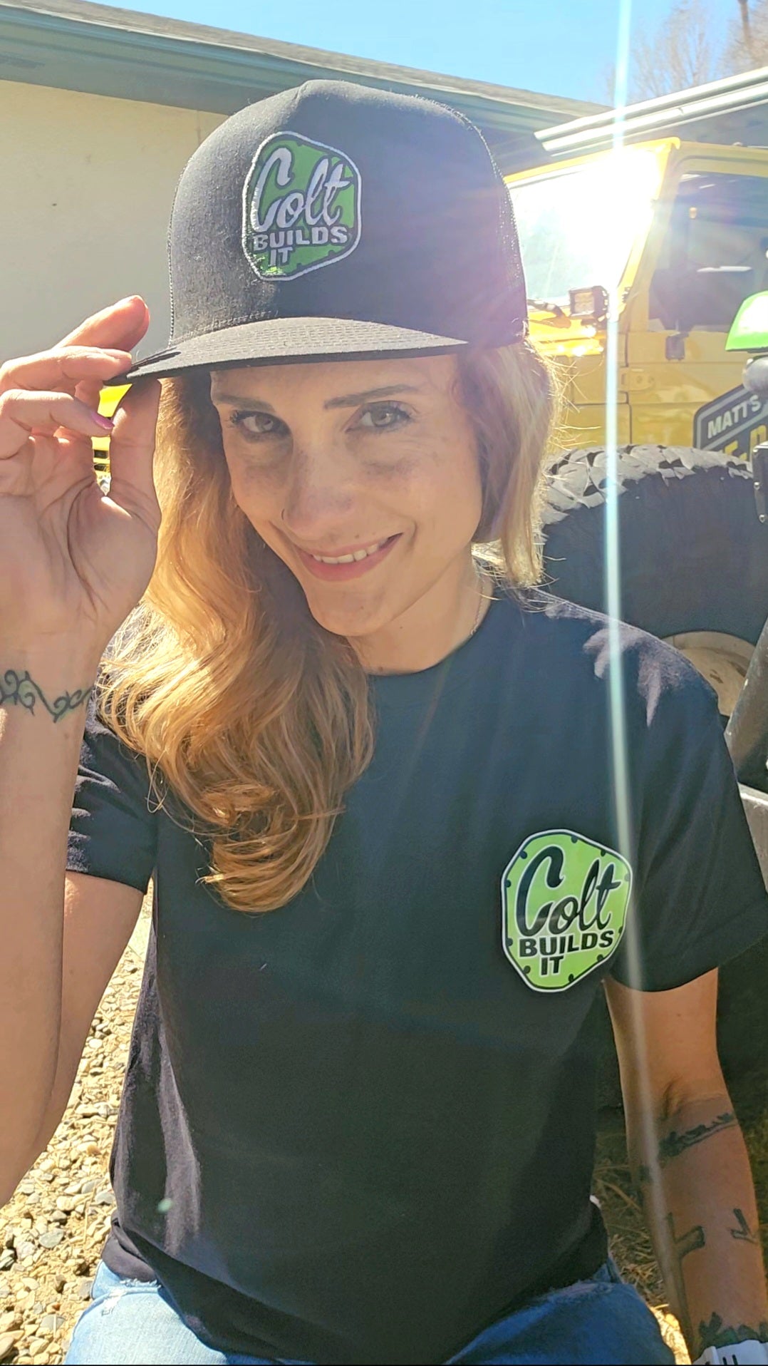 Colt Builds It Original Logo Hat – Embroidered Snapback