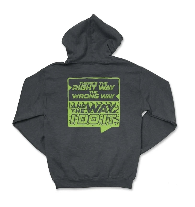 Colt Builds It “Colt’s Way” Hoodie – Back Graphic Pullover