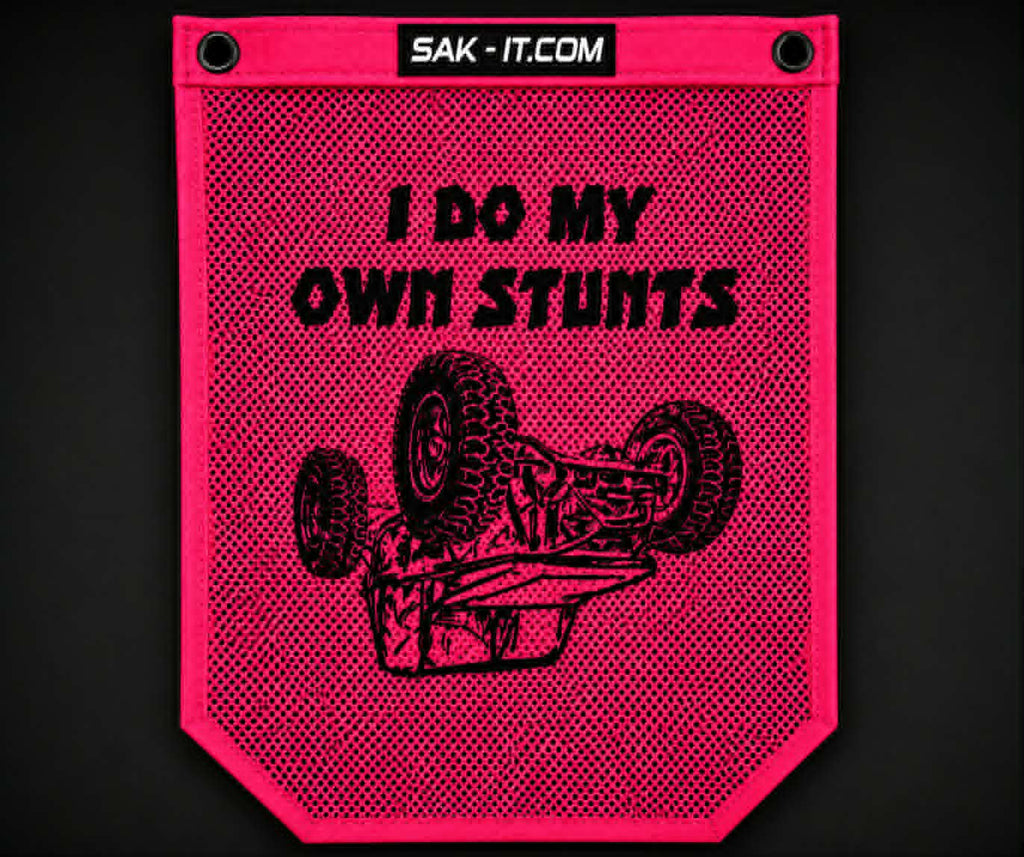 Colt Builds It "I Do My Own Stunts" Trail Trash Sack - Black