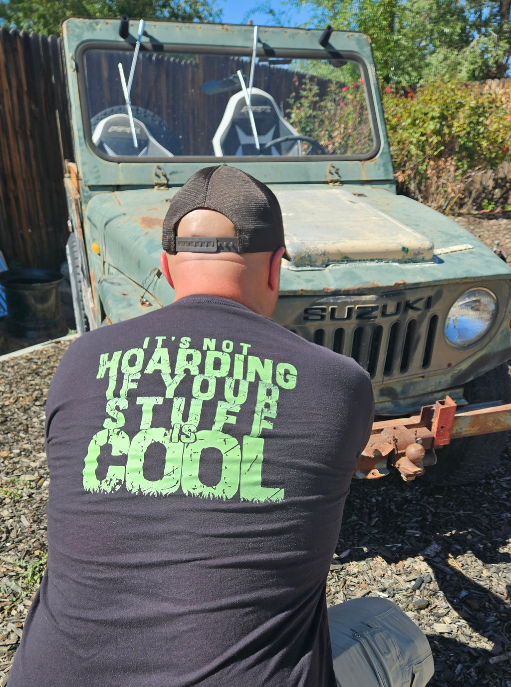 Colt Builds It “Cool Stuff” Tee – Back Graphic Shirt