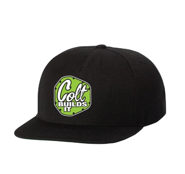 Colt Builds It Original Logo Hat – Embroidered Snapback